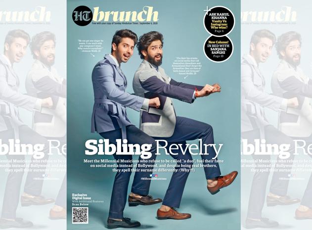 (Amaal and his brother, Armaan Malik, were featured on the cover of HT Brunch in September 2020) (Amaal and his brother, Armaan Malik, were featured on the cover of HT Brunch in September 2020)