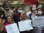 Protest against Sialkot lynching in Karachi (AFP) Protest against Sialkot lynching in Karachi (AFP)
