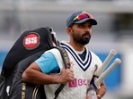 India's Ajinkya Rahane during nets.&nbsp;