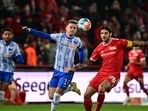 Plucky Hertha draws 2-2 at Stuttgart in coach Korkut's debut