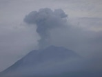 Mount Semeru releases volcanic materials during an eruption as seen from Lumajang, East Java, Indonesia. Mount Semeru releases volcanic materials during an eruption as seen from Lumajang, East Java, Indonesia.