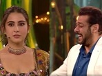 Sara Ali Khan appeared on Salman Khan's Bigg Boss 15 to promote her new film Atrangi Re. Sara Ali Khan appeared on Salman Khan's Bigg Boss 15 to promote her new film Atrangi Re.