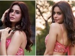 Wedding season is upon us, and it is time to take out our best traditional outfits. However, if you are worried about what to wear or want to upgrade your ethnic wardrobe, take inspiration from your favourite celebrities. Stars have been sharing back-to-back pictures of themselves wearing gorgeous ethnic ensembles that are worth adding to your bookmarks. Aamna Sharif's latest look should also be on this list.(Instagram/@aamnasharifofficial) Wedding season is upon us, and it is time to take out our best traditional outfits. However, if you are worried about what to wear or want to upgrade your ethnic wardrobe, take inspiration from your favourite celebrities. Stars have been sharing back-to-back pictures of themselves wearing gorgeous ethnic ensembles that are worth adding to your bookmarks. Aamna Sharif's latest look should also be on this list.(Instagram/@aamnasharifofficial)