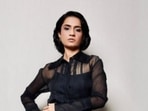 Amruta Subhash is currently basking in the success of her recently-released film Dhamaka. Amruta, when not playing characters for the screen, is often spotted posing pretty for fashion photoshoots. On Saturday, Amruta cut a pretty picture in a black co-ord set.(Instagram/@amrutasubhash)