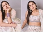 Sara Ali Khan personifies royalty in floral embroidered lehenga worth <span class='webrupee'>₹</span>2 lakh: Pics inside Sara Ali Khan personifies royalty in floral embroidered lehenga worth <span class='webrupee'>₹</span>2 lakh: Pics inside