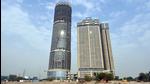 The work on the 31-storey ‘Noida Convention and Habitat Centre’, in Sector 94 has been expedited, said officials on Sunday. (Sunil Ghosh/HT) The work on the 31-storey ‘Noida Convention and Habitat Centre’, in Sector 94 has been expedited, said officials on Sunday. (Sunil Ghosh/HT)