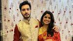 Sayantani with beau Anugrah Sayantani with beau Anugrah