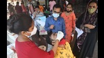 For the past two days, the number of fresh daily Covid cases in Uttar Pradesh has increased to over 20, officials said. (HT PHOTO) For the past two days, the number of fresh daily Covid cases in Uttar Pradesh has increased to over 20, officials said. (HT PHOTO)