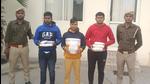 Three suspects were identified as Sonu Bhati (25), Rahul Kumar (26), Vinay Sahni (24) — all residents of Gadhi village in Dadri; and the fourth suspect was identified as Saurabh Singh (25), a resident of Mohan Nagar in Ghaziabad. (Sourced) Three suspects were identified as Sonu Bhati (25), Rahul Kumar (26), Vinay Sahni (24) — all residents of Gadhi village in Dadri; and the fourth suspect was identified as Saurabh Singh (25), a resident of Mohan Nagar in Ghaziabad. (Sourced)