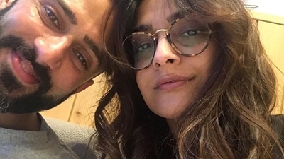 On Sunday, Anand Ahuja posted a series of pictures with his wife, actor Sonam Kapoor. He captioned the post, “Verified Selection of Selfies with Sonam, since 20 sixteen!” (Instagram) On Sunday, Anand Ahuja posted a series of pictures with his wife, actor Sonam Kapoor. He captioned the post, “Verified Selection of Selfies with Sonam, since 20 sixteen!” (Instagram)