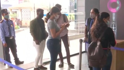The Community Health Officer (CHO) Bruhat Bengaluru Mahanagara Palike (BBMP) said that BBMP officials will conduct regular checks without any prior notice and strict action will be taken under Disaster Management Act 2005 if any rule is violated. (ANI)