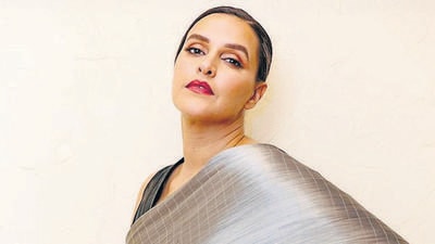 Neha Dhupia gave birth to a baby boy in October (Manpreet Singh)