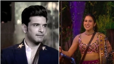 Sara Ali Khan called out Karan Kundrra for playing safe on Bigg Boss 15. Sara Ali Khan called out Karan Kundrra for playing safe on Bigg Boss 15.