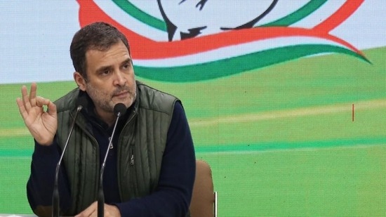 Congress MP Rahul Gandhi. (Sanchit Khanna/ HT photo)