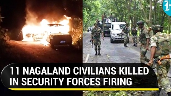 11 NAGALAND CIVILIANS KILLED IN SECURITY FORCES FIRING