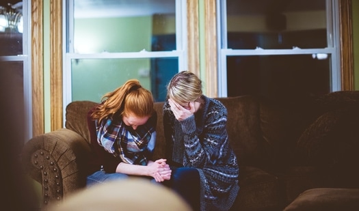 The findings of a new study show that children who live with a parent who suffers from depression are more likely to develop depression and do not achieve educational milestones.(Unsplash)