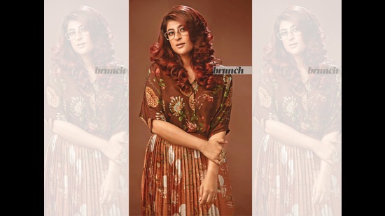 As grown-up women, we don’t need support, permission, curfew limits. We want everything that was and is rightfully ours, just like it is for the other gender, Tahira writes; Styling by Neelangana; Make-up: Neha Kamra; Hair: Kromkay Image Salons and Academy; Top and skirt by Yavi;Jewellery by Eurumme (Subi Samuel)