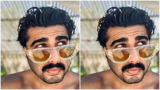 Fresh from the sea, Arjun posed for a picture in a wet hair look.(Instagram/@arjunkapoor)
