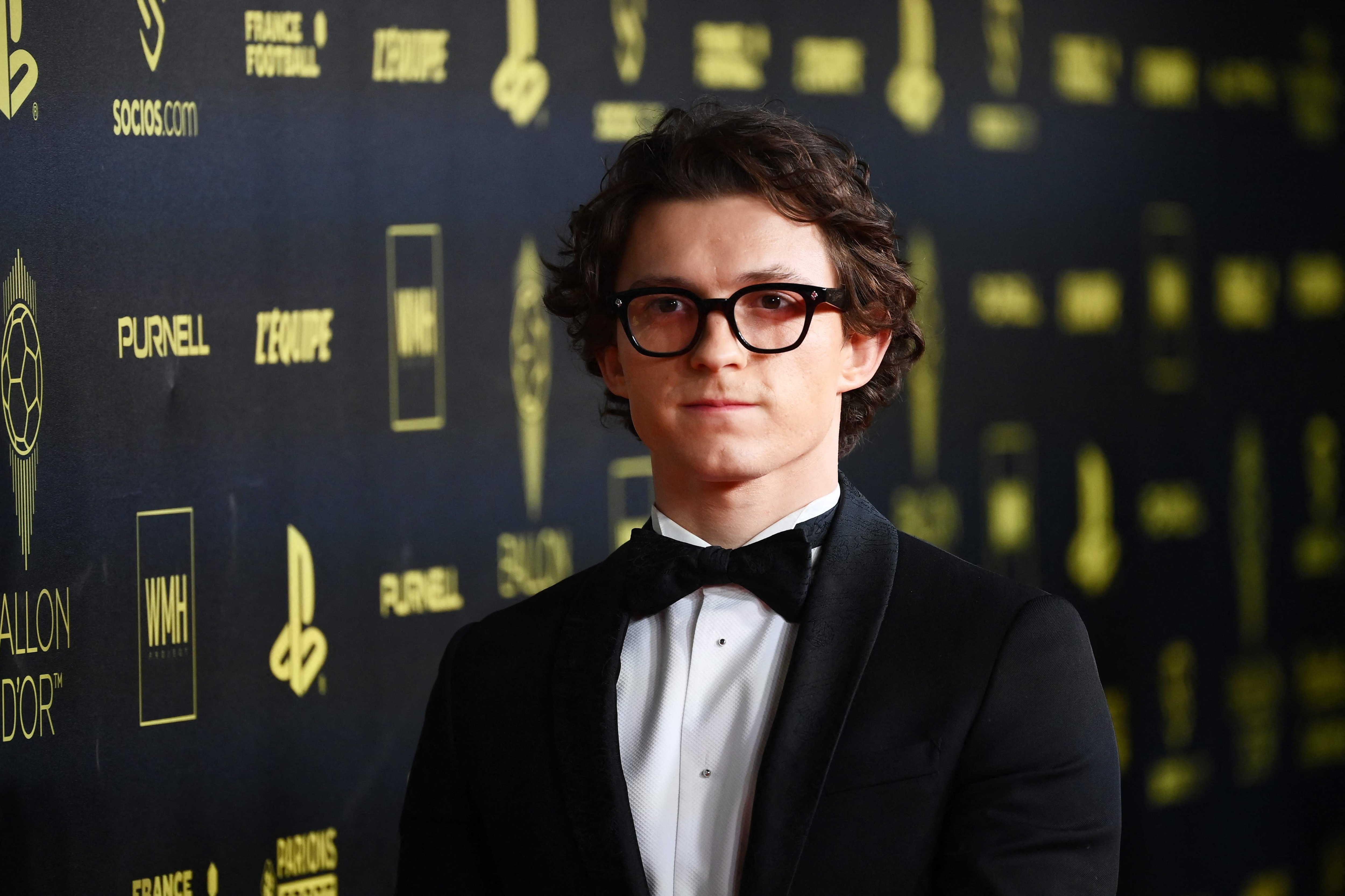 Tom Holland hints at his hanging up the Spider-Man suit. (Photo by FRANCK FIFE / AFP) (AFP)