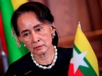 Myanmar's Aung San Suu Kyi&nbsp;