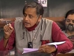 Shashi Tharoor has been hosting the talk show "To The Point" on Sansad TV. Shashi Tharoor has been hosting the talk show "To The Point" on Sansad TV.