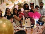 KGF actor Yash and wife Radhika Pandit celebrated their daughter Ayra’s birthday.