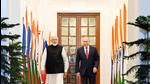 India-Russia friendship has “remained a constant” despite many fundamental changes on the world stage and the two countries have cooperated closely while paying attention to each other’s sensitivities, Modi said. (AFP) India-Russia friendship has “remained a constant” despite many fundamental changes on the world stage and the two countries have cooperated closely while paying attention to each other’s sensitivities, Modi said. (AFP)