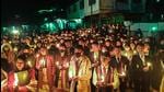 Locals participate in a candle march over the death of 13 people, who were allegedly killed by the armed forces, Mon district, December 5 (PTI) Locals participate in a candle march over the death of 13 people, who were allegedly killed by the armed forces, Mon district, December 5 (PTI)