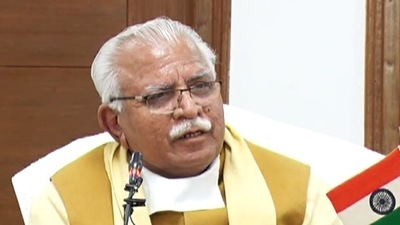 Haryana CM ML Khattar (PTI/File Photo) Haryana CM ML Khattar (PTI/File Photo)