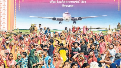 The recent inauguration of the Purvanchal Expressway and the foundation stone ceremony for the Noida International Airport had strong campaign overtones (PTI)