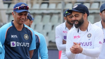 India vs New Zealand: The Kohli-Dravid combination gets off to a smooth start (ANI) India vs New Zealand: The Kohli-Dravid combination gets off to a smooth start (ANI)