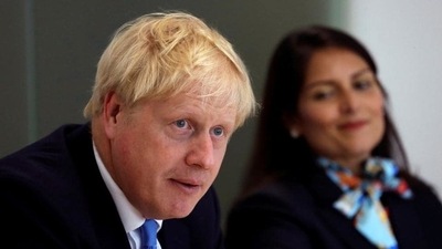 Britain's Prime Minister Boris Johnson and home secretary Priti Patel have vowed tough crackdown against drug menace in the UK. (Reuters File Photo) Britain's Prime Minister Boris Johnson and home secretary Priti Patel have vowed tough crackdown against drug menace in the UK. (Reuters File Photo)