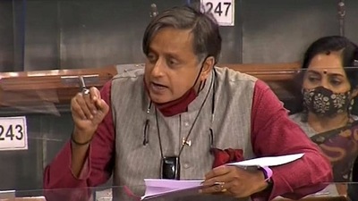 Shashi Tharoor has been hosting the talk show "To The Point" on Sansad TV.