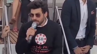 Fawad Khan singing Kishore Kumar's Dilbar Mere Kab Tak Mujhe song.