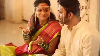 Ankita Lokhande shares video featuring Vicky Jain and their families from their pre-wedding festivities. (Instagram)
