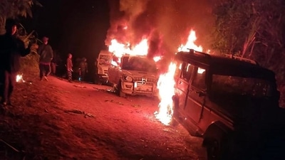 Protests against the civilian killings broke out in Nagaland’s Mon district on Sunday. (ANI) Protests against the civilian killings broke out in Nagaland’s Mon district on Sunday. (ANI)
