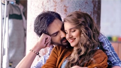 Tadap stars Ahan Shetty and Tara Sutaria. Tadap stars Ahan Shetty and Tara Sutaria. 