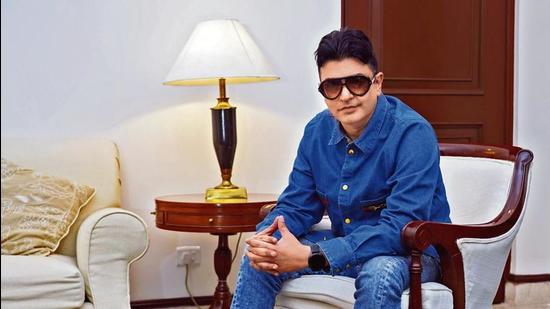 Apart from promoting his upcoming titles, the chairman of T-Series, Bhushan Kumar is also involved in the making process of the movies — Shehzada and Luv Ranjan’s next — presented by his studio that are currently being shot in the capital. (Gokul VS)