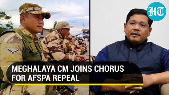 Conrad Sangma joined chorus for AFSPA repeal (Agencies)
