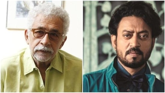 Naseeruddin Shah and Irrfan Khan worked in several films together.