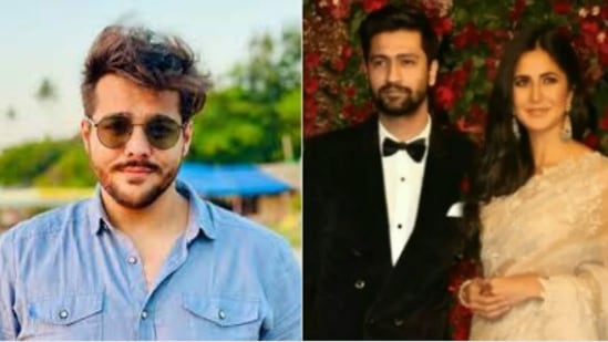 Ashish Chanchlani comically criticised people who are spreading rumours about Vicky Kaushal and Katrina Kaif's wedding.(Facebook)