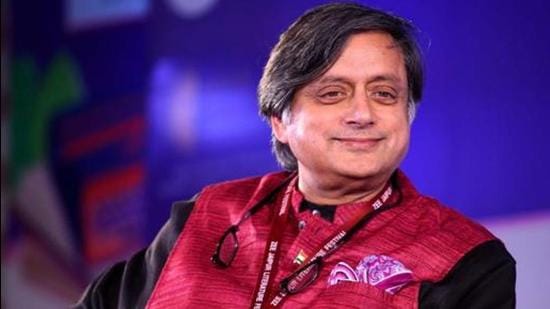 Tharoor said he has decided to suspend the hosting of a talk show on Sansad TV in solidarity with the suspended MPs. (Amal KS/HT PHOTO/Representative use) Tharoor said he has decided to suspend the hosting of a talk show on Sansad TV in solidarity with the suspended MPs. (Amal KS/HT PHOTO/Representative use)