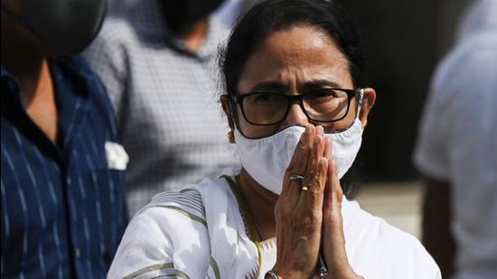 Banerjee had also sent her emissaries to meet the farmers at Singhu border in Delhi when they were protesting against the three contentious farm bills. (AFP Photo)