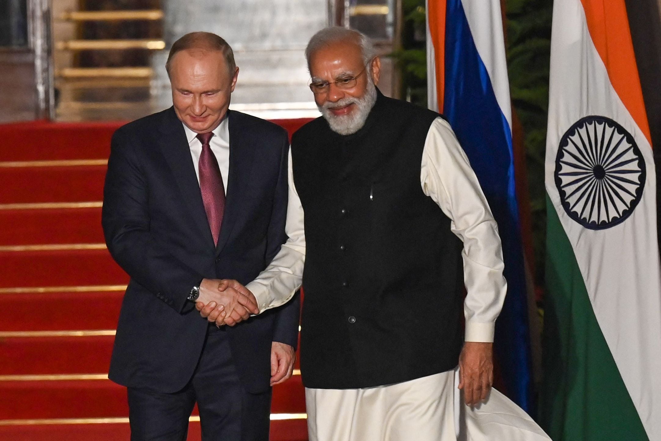 Prime Minister Narendra Modi urged Russian president Vladimir Putin for cessation of violence between Russia and Ukraine.(AFP) Prime Minister Narendra Modi urged Russian president Vladimir Putin for cessation of violence between Russia and Ukraine.(AFP)