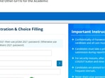 CSAB Special Round 2 seat allocation result 2021: Candidates can now check the seat allocation special Round 2 results at the official website of CSAB on csab.nic.in.