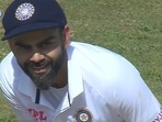 Virat Kohli was clearly amused. (Twitter) Virat Kohli was clearly amused. (Twitter)