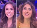 Malaika Arora and Vaani Kapoor in a video shared by Terence Lewis. Malaika Arora and Vaani Kapoor in a video shared by Terence Lewis.