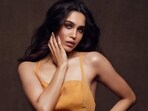 Sharvari Wagh turns up the heat in orange slip dress feat risque thigh-slit: All pics and video
