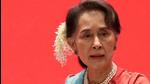 A file photo of ousted Myanmar leader Aung San Suu Kyi in Naypyitaw. (REUTERS) A file photo of ousted Myanmar leader Aung San Suu Kyi in Naypyitaw. (REUTERS)