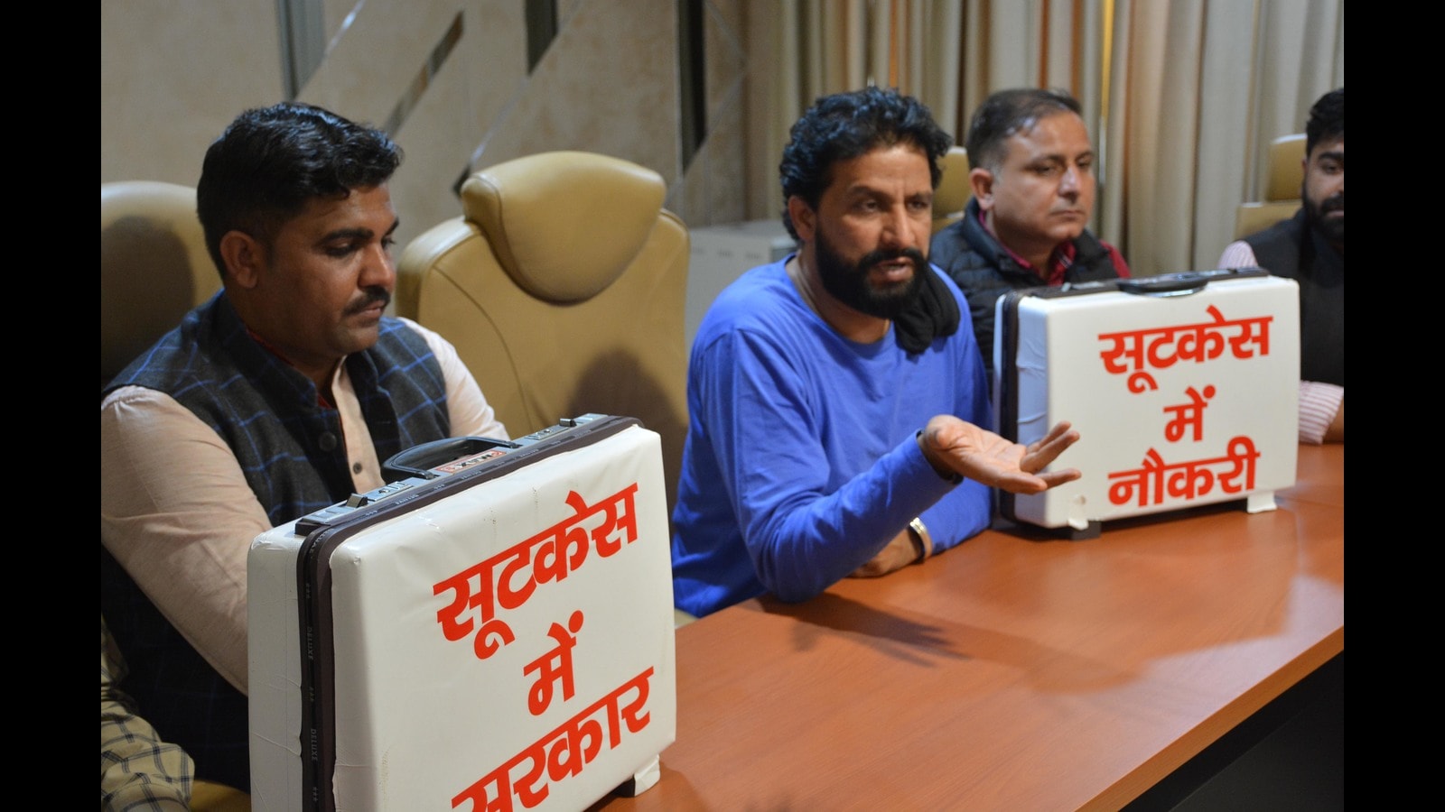 Inspect wealth of all ministers, HSSC chairperson: Naveen Jaihind